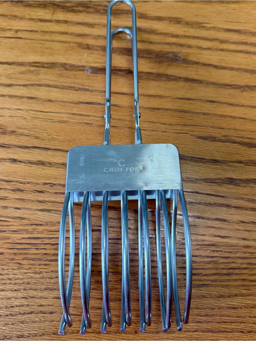 Crofton CWC Stainless Steel Roast Cutting Tongs Meat Slicer